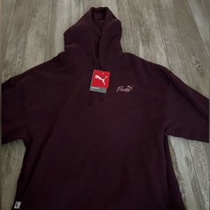Puma Burgundy sweatshirt New with tags